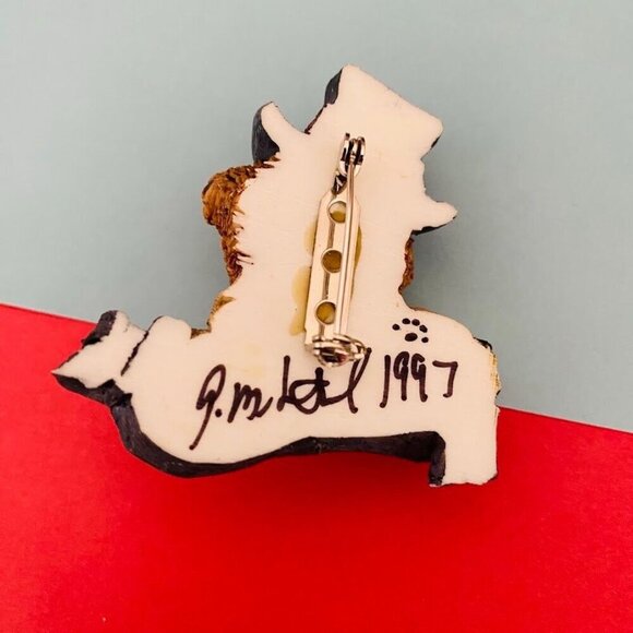 Boyds Bears Bearwear Pin An Original F.O.B. 96-97 Signed - Picture 2 of 2